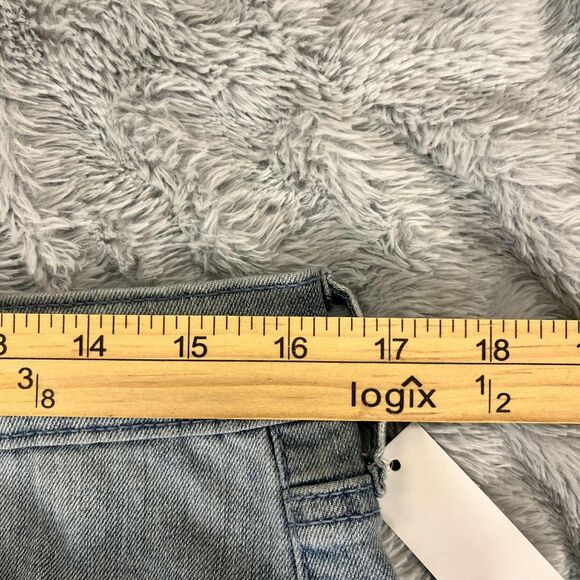Gloria Vanderbilt Jeans Womens 10 Skimmer Capri Light Wash Stretch Denim NWT - Picture 7 of 9